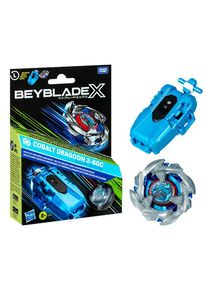 Beyblade X Cobalt Dragoon 2-60C Deluxe Left-Spin String Launcher Set