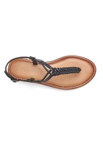 Vivance Dames Teenslipper in zwart ,maat 36, Witt, 100% Leer