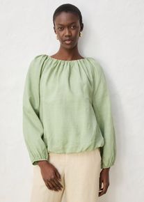 bonprix Női Tunika rami anyagb&oacute;l, z&ouml;ld, 46