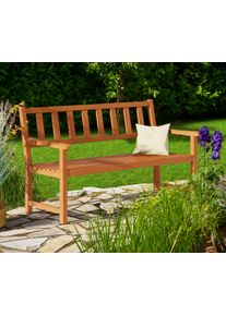 Casaria Gartenbank Kensington Akazienholz 120x90x50-58cm