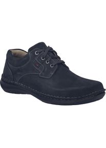 Schn&uuml;rschuh Josef Seibel "New Anvers 36, dunkelblau", Herren, Gr. 42, blau (dunkelblau), Obermaterial: 100% Rindsleder Leather cow., Schuhe Schn&uuml;rschuh