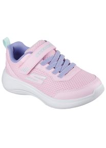 Sneaker Skechers "SELECTORS", M&auml;dchen, Gr. 36, rosa (hellrosa), Lederimitat, Textil, Schuhe Sneaker, Slip-On Sneaker mit Klettverschluss, Gr&ouml;&szlig;enschablone zum Download