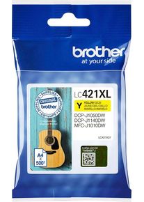 Brother Tintenpatrone "LC-421XLY", gelb, Tintenpatronen, Tintenpatrone