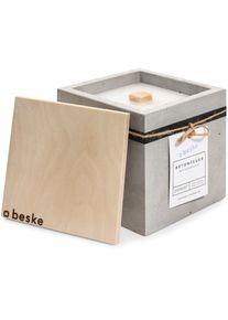 Cube de feu en b&eacute;ton