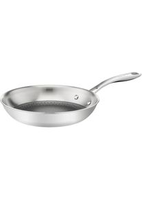 Bratpfanne Tefal "Eternal Mesh", silber (edelstahlfarben), &Oslash;:28cm, Pfannen, Bratpfanne, Triply3-Schicht-Material, Mesh-Beschichtung, alle Herdarten, Induktion