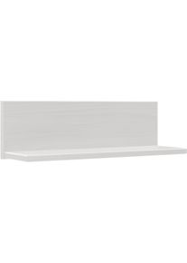 Wandregal Home Affaire "Teramo", wei&szlig;, B:50cm H:15cm T:15cm, Massivholz, Regale, Wandregal, Breite 50 cm, 1 Ablageboden