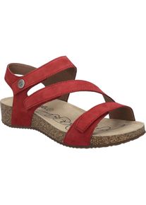 Sandale Josef Seibel "Tonga 25, orchidee", Damen, Gr. 42, lila (orchidee), Obermaterial: 100% Rindsleder Leather cow., Schuhe Sandale