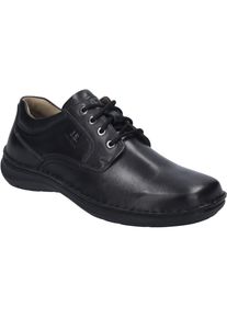 Schn&uuml;rschuh Josef Seibel "New Anvers 06, schwarz", Herren, Gr. 49, schwarz, Obermaterial: 100% Rindsleder Leather cow., Schuhe Schn&uuml;rschuh