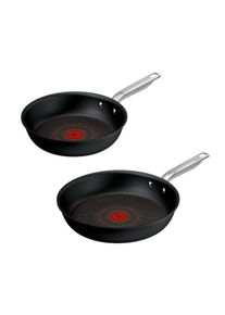 Pfannen-Set Tefal "Experience", schwarz, Pfannen, Pfannen-Set, FusionCore Antihaftversiegelung, Induktion, Temperaturanzeiger