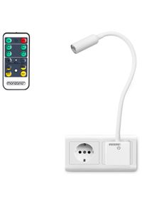 Monzana Lampa Ścienna LED Svetloba Biała z Pilotem