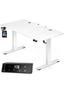 Casaria Zit sta bureau Wit 160x75x72-117cm