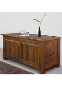 Deuba Holztruhe Akazienholz 85x44x48cm