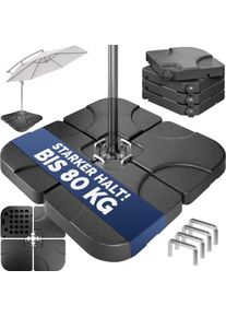 Casaria Borden voor paraplubak set van 4 105x105x7cm