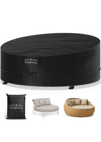 Kingsleeve Abdeckplane Sonneninsel Anthrazit &Oslash;190x90/50cm 9100mm Wassers&auml;ule