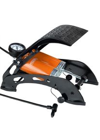 Monzana Voetluchtpomp Oranje met Manometer tot 7bar