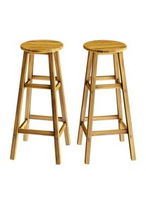 Casaria Barkrukken 2 stuks Acaciahout