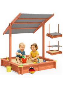 Spielwerk Sandkasten Sami 120x120cm UV-Schutz 50+