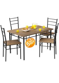 Casaria Zitgroep Leo 5-delig Bruin