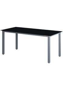 Casaria St&oacute;ł Ogrodowy Aluminiowy 8 Os 190x90x75 Ogr&oacute;d Taras Srebrny