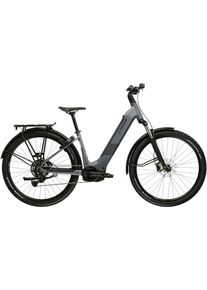 E-Bike KROSS "Influx Hybrid SUV 2.0 16,7Ah / BOSCH 600 Wh 29" grau 9 G&auml;nge 2026" Gr. 46, grau, schwarz, Elektrofahrr&auml;der, 46cm, 29 Zoll (73,66cm), E-Bike, BOSCH PERFORMANCE LINE PX 36 V/250 W, Mittelmotor