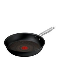 Bratpfanne Tefal "Experience", schwarz, B:29,8cm H:7,9cm L:47,9cm &Oslash;:28cm, Pfannen, Bratpfanne, FusionCore Antihaftversiegelung, Induktion, Temperaturanzeiger