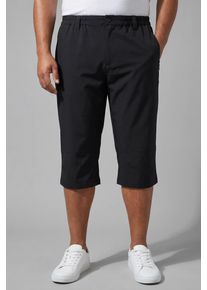 Funktionsshorts MAN'S WORLD PLUS "Gro&szlig;e Gr&ouml;&szlig;en", Damen, Gr. 5XL, N-Gr, schwarz, Web, Obermaterial: 90% Polyester, 10% Elasthan, unifarben, regular fit kniebedeckend, Hosen Funktionsshorts, Dehnbund, perfekter Sitz sportliche Webhose f&uuml;r alle Aktivit&auml;ten