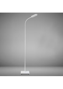 B.K.LICHT LED Stehlampe, wei&szlig;, 1, H: 158,6cm, Leuchten, LED Stehleuchte dimmbar schwenkbar inkl. 8W 600lm Memory & Touch wei&szlig;, LED Stehlampe