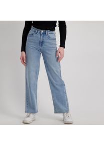 5-Pocket-Jeans Cars Jeans "Jeans Bry", M&auml;dchen, Gr. 9 (128), N-Gr, blau (stw, bl used), Denim/Jeans, Obermaterial: 99% Baumwolle, 1% Elasthan, Abriebeffekte, weit normal, Jeans 5-Pocket-Jeans