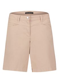 Stoffhose Betty Barclay "Sommerhose mit Eingrifftaschen", Damen, Gr. 36, EURO, beige, Obermaterial: 97% Baumwolle CO. 3% Elasthan EL., Hosen Stoffhose