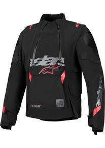 Alpinestars Halo Pro, textile jacket DrystarXF , color: Black/Dark Grey/Red , size: 3XL