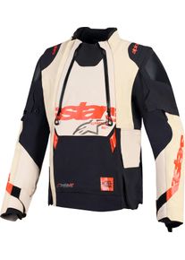 Alpinestars Harok Pro, textile jacket DrystarXF , color: Black/White/Red , size: XXL