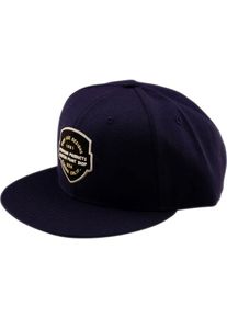 Troy Lee Designs Imprint Flat Bill Snapback, capuchon , couleur: Bleu Fonc&eacute; , taille: Taille unique