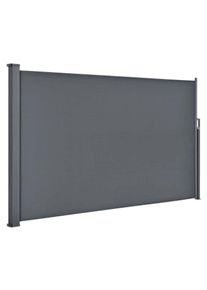 Kih&uacute;zhat&oacute; oldals&oacute; elv&aacute;laszt&oacute; 300 x 180 cm s&ouml;t&eacute;t sz&uuml;rke