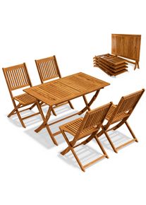 Casaria Tuinset Sydney 5-delig Acaciahout FSC -gecertificeerd