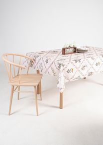 bonprix Față de masă din bumbac organic, verde, Lxl 180/140 cm