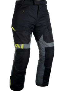 ARMR Kumaji 3.0 WP, pantalon textile imperm&eacute;able , couleur: Noir/Gris/Jaune N&eacute;on , taille: XXL