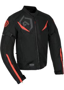 ARMR Eyoshi 3.0 WP, textile jacket waterproof , color: Black/Red , size: S