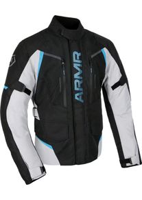 ARMR Kiso 4.0 WP, textile jacket waterproof , color: Black/Light Grey/Light Blue , size: S