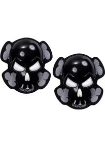 Oxford Skull, glisseurs de genoux , couleur: Noir