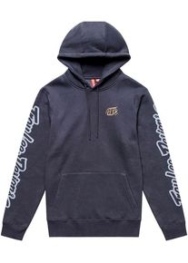 Troy Lee Designs Branded, hoodie , color: Dark Grey , size: S