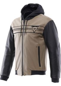 Dainese Vintedge, leather jacket , color: Beige/Black , size: 52