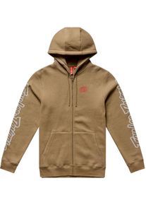 Troy Lee Designs Badge, sweat &agrave; capuche zipp&eacute; , couleur: Marron , taille: XL