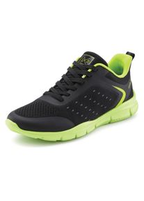 John Devin Herren Sneaker in schwarz/gelb ,Gr&ouml;&szlig;e 40, Witt, 20% Leder, 20% Lederimitat