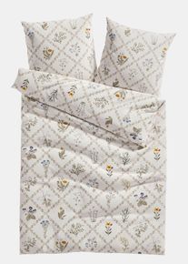 Parure de lit en linon - beige - taille 135x200 cm - 100% coton - bonprix