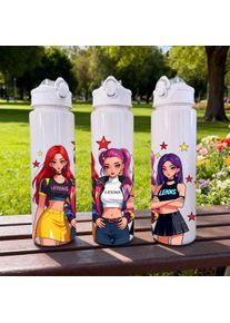 3D Printed Sailor Moon Cartoon Water Bottle, Durable & Reusable, Trendy Cute Design, Fade Resistant, Lightweight Original Travel