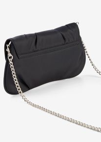 Pochette &agrave; strass - noir - taille 14x25 cm - vegan - bonprix