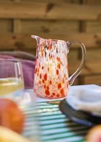 Carafe en verre - blanc - taille 19x16,5 cm - bonprix