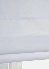 Store pliss&eacute; uni dans diverses tailles - blanc - taille 130x45 cm - bonprix