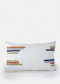 Coussin d&eacute;co textur&eacute; - beige - taille 30x50 cm - lin - bonprix