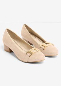 Escarpins Jana en largeur confortable - beige - taille 42 - bonprix